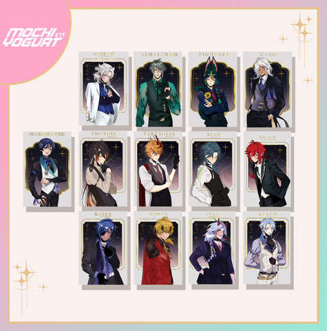 Genshin Host Club 11x17 prints
