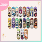 Genshin Impact wish keychains