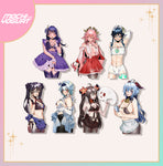 Genshin Maid Cafe SFW Decals and Prints