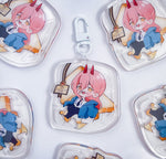 CSM Pochita Pan Keychains