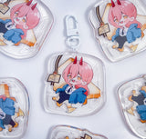 CSM Pochita Pan Keychains